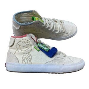 VANS Sesame Street x The Lizzie Embroidered Characters Mens 8 Women 9.5 Limited